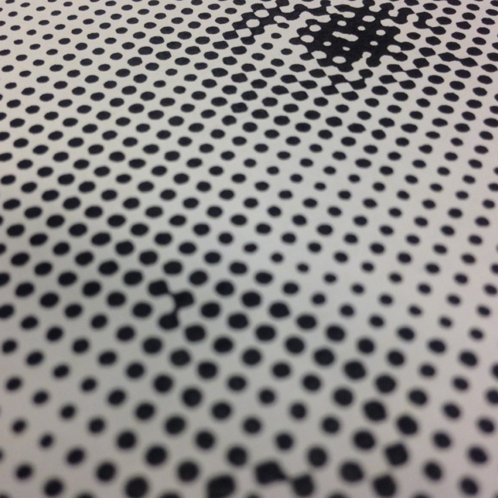 Trama de semitono en perspectiva